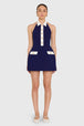 Navy/Ivory