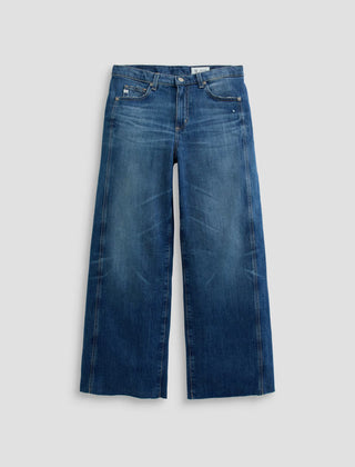 Saige Wide Leg Crop - Watermist