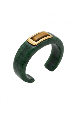 Rectangle Stone Bangle