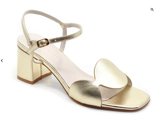 Sphere Heel - Gold Metallic