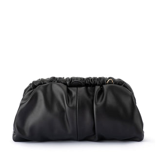 Nix Gathered Soft Clutch - Black