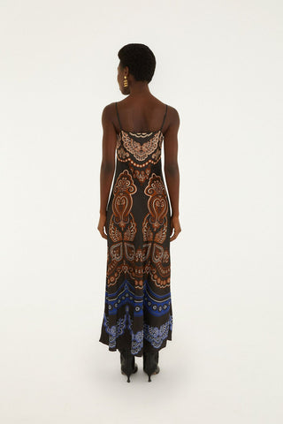 Nicole Black Slip Maxi Dress