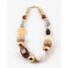 Cream/Brown/Gold
