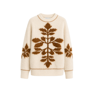Folkore Leaf Sweater
