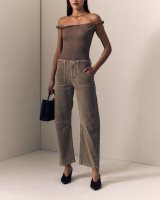 Corduroy Utility Soft Barrel - Soft Taupe