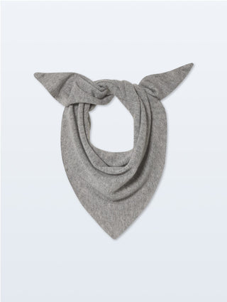 Cashmere Neckerchief - Grey Heather