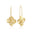 Brushed 18K Gold Plated
