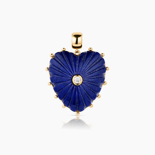 Malene Lapis Heart Bail Charm