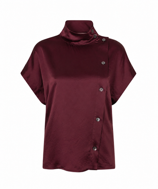 Wide Button Blouse