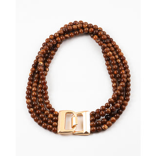 Beaded Clasp Necklace