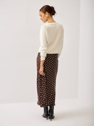 Mia Bias Midi Skirt