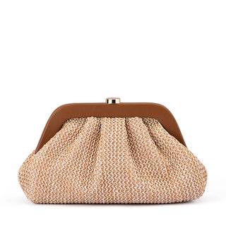 Ash Woven Clutch