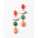 Red/White/Green/Coral