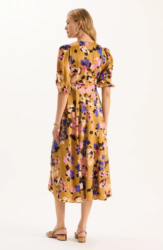 Frankie Charmeuse Midi Dress
