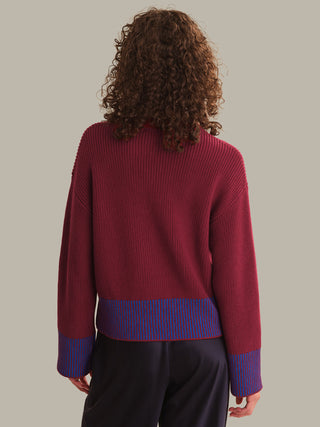 Sienna Stripe Rib Pullover