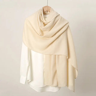 Lightweight Linen Wrap - Beige - Beige