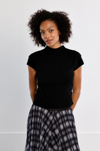 Young Ladies Knitted Sweater - Black