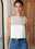 Antique White Silk