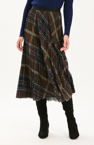 Cara Pleated Skirt