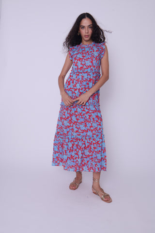 Poppy Maxi Dress - Paola Floral Print