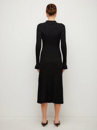 Ellie Ribbed Sweater Dress