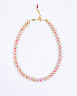 Calcite and Coral Necklace