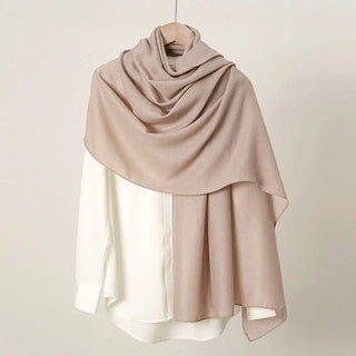 Lightweight Linen Wrap - Khaki - Khaki