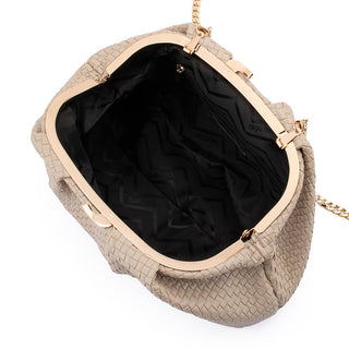 Martinique Woven Clutch - Natural