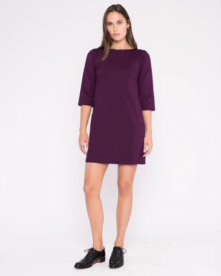 Ponte Knit A-Line Dress
