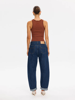 Jessica Cropped Barrel Jean