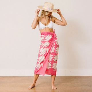 Pink Lemonade Tile Sarong