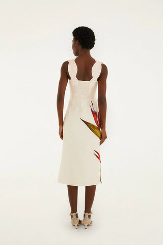 Stretlitzia Sand Midi Dress