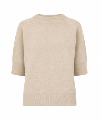 Raglan Sleeve Sweater - Biscuit