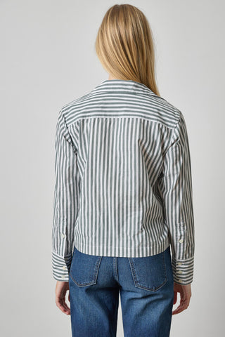 Straight Fit Short Button Down