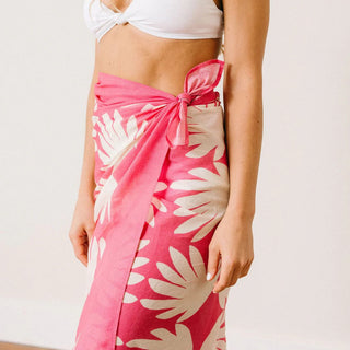 Pink Lemonade Tile Sarong