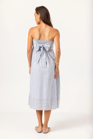 Slate Stripe Kenny Dress