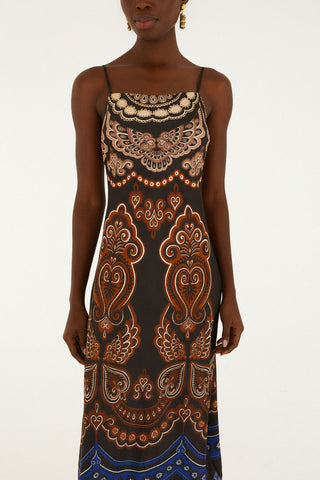 Nicole Black Slip Maxi Dress