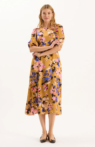 Frankie Charmeuse Midi Dress
