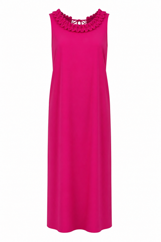 Zig-Zag Trim Dress