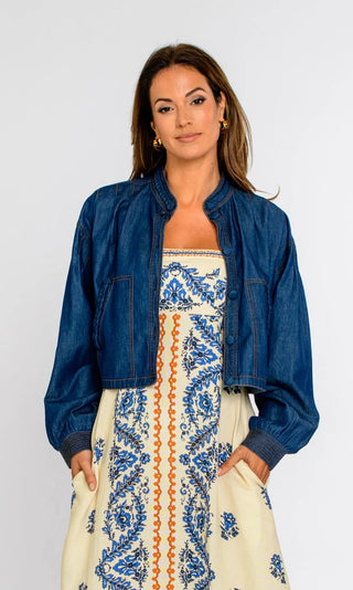 Melissa Jacket - Solid Denim