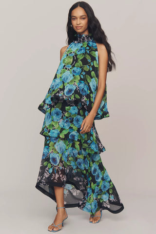 Briony Gown - Black Multi