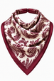 Maroon Paisley