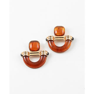 Geo Drop Earrings