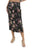 Black Floral Sequin