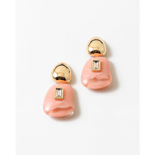 Blush Drop Earrings