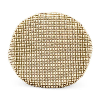 Bianca Mesh Handle Bag - Champagne