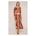 Amber Brush Print Knit