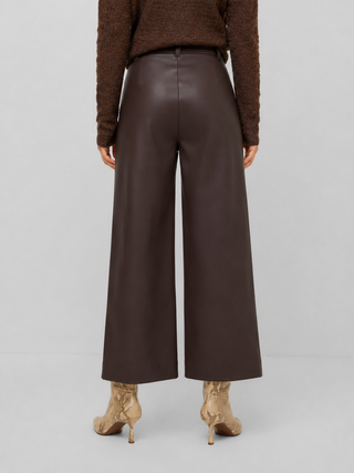 Rylee Cropped Pants - Brown