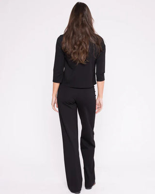 Ponte Knit 3/4 Sleeve Top