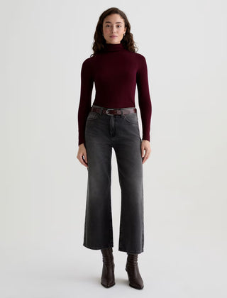 Saige Wide Leg Crop - Overnight